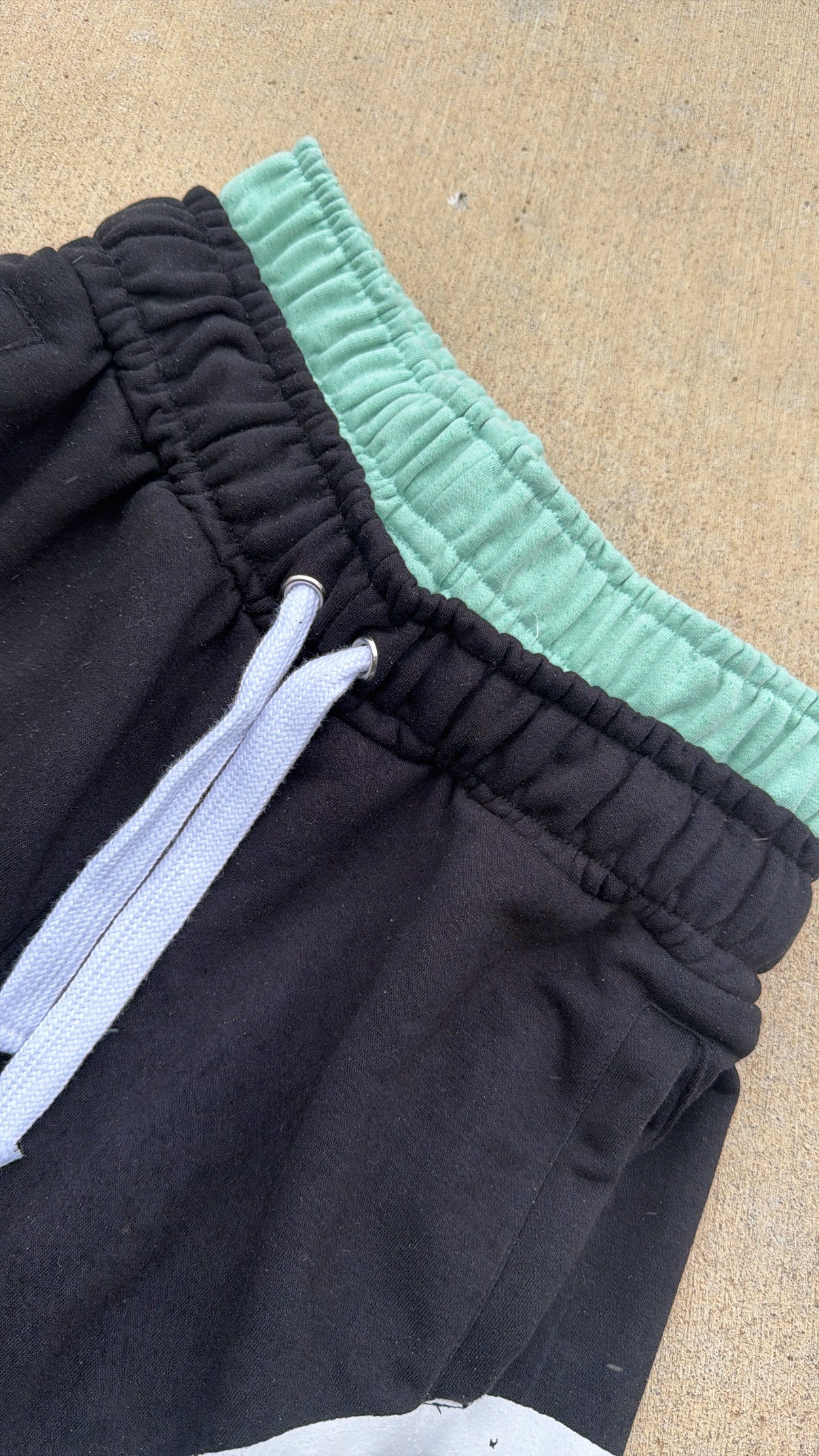 Hidden Network 3/4 Double Waisted Shorts